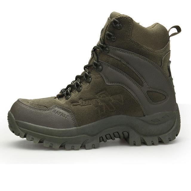 Manli Outdoor Hiking Climbing Shoes Tactical Camping Shoes Men&#39;S Boots-UNWIND Store-Army Green-7-Bargain Bait Box
