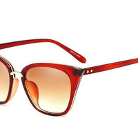 Maolen Women Cat Eye Sunglasses Fashion Mirror Cat Eye Sun Glasses-Sunglasses-MAOLEN Sunglasses Store-C3-Bargain Bait Box