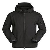 Mascube Outdoor Military Climbing Down Coat Warm Softshell Jacket Men Leisure-Healthier Store-black-S-Bargain Bait Box