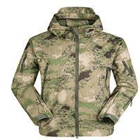 Mascube Outdoor Military Climbing Down Coat Warm Softshell Jacket Men Leisure-Healthier Store-green ruins-S-Bargain Bait Box