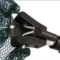 Mavllos 175Cm Cheap Triangular Folding Fishing Landing Net Aluminum Large Rubber-Fishing Nets-Bargain Bait Box-Plastic connection-Bargain Bait Box