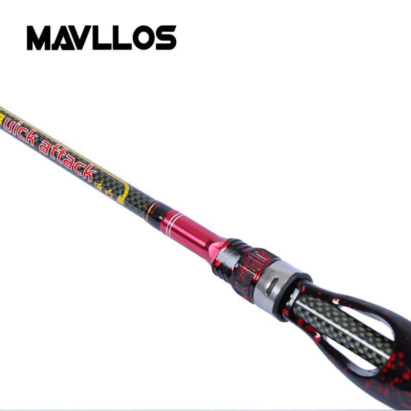 Mavllos 1.8M Brand Ultra Light Fishing Casting Rod 2 Section Lure Weight 2-12G-Baitcasting Rods-Mavllos Fishing Store-Bargain Bait Box