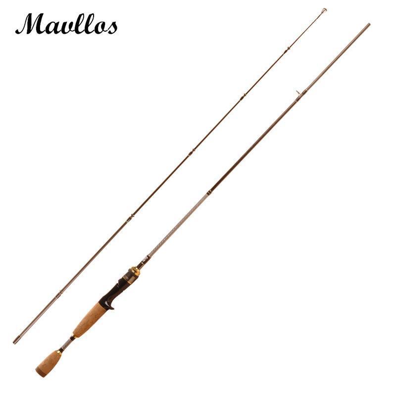 Mavllos Carbon Fiber 1.68M M Power Casting Rod Lure Weight 7-21G Two Section-Baitcasting Rods-Mavllos Fishing Tackle Store-Bargain Bait Box
