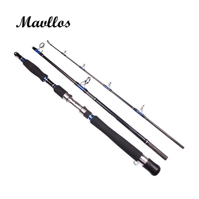 Mavllos Lure Weight 70-250G 3 Section Boat Jigging Fishing Rod Fast Action-Spinning Rods-Mavllos Fishing Tackle Store-1.8 m-Bargain Bait Box