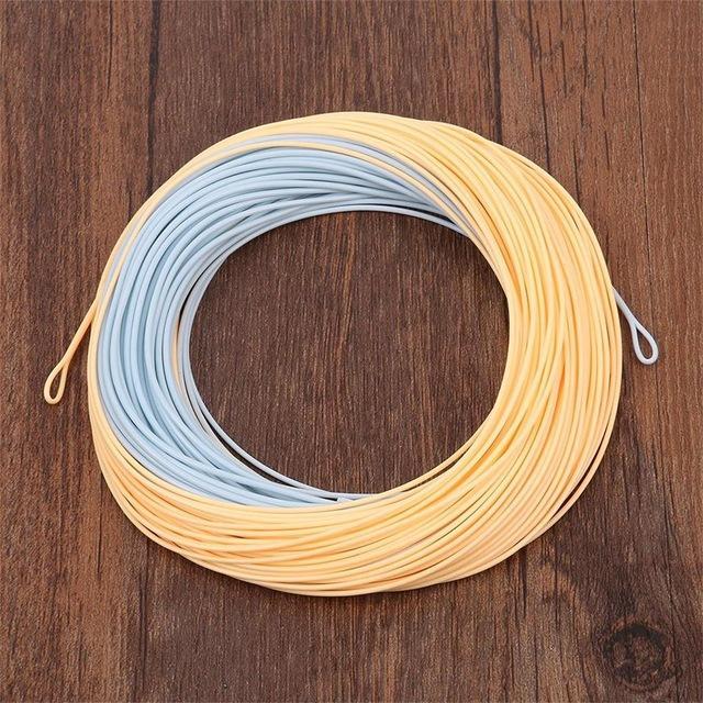 Maximumcatch 100Ft Double Color Weight Forward Floating Fly Line With Two Welded-MAXIMUMCATCH Official Store-Color 01-3.0-Bargain Bait Box