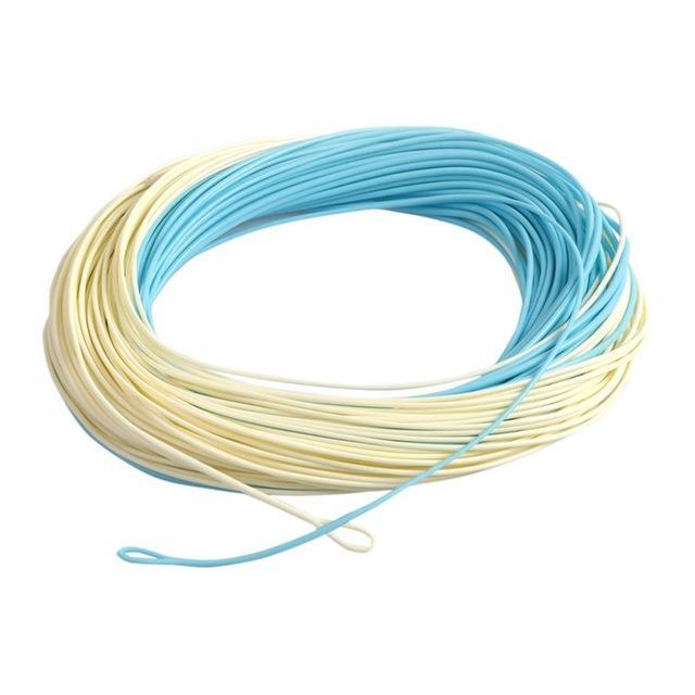 Maximumcatch 100Ft Double Color Weight Forward Floating Fly Line With Two Welded-MAXIMUMCATCH Official Store-Color 04-3.0-Bargain Bait Box