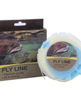 Maximumcatch 100Ft Double Color Weight Forward Floating Fly Line With Two Welded-MAXIMUMCATCH Official Store-Color 04 with Box-3.0-Bargain Bait Box