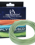 Maximumcatch 100Ft Fly Line Wf 2/3/4/5/6/7/8F Weight Forward Floating Fly-MAXIMUMCATCH Fishing Solution Store-Moss Green-WF2F-Bargain Bait Box