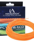 Maximumcatch 100Ft Fly Line Wf 2/3/4/5/6/7/8F Weight Forward Floating Fly-MAXIMUMCATCH Fishing Solution Store-Orange-WF2F-Bargain Bait Box