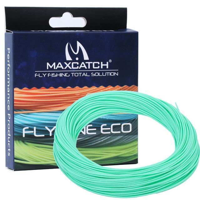 Maximumcatch 100Ft Fly Line Wf 2/3/4/5/6/7/8F Weight Forward Floating Fly-MAXIMUMCATCH Fishing Solution Store-Teal Blue-WF2F-Bargain Bait Box