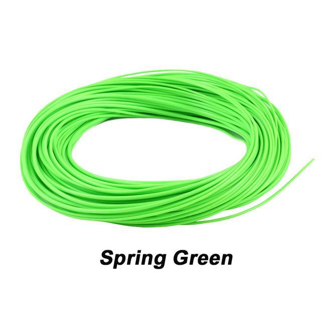 Maximumcatch 100Ft Weight Forward Floating Fly Fishing Line 1Wt-9Wt Moss-MaxCatch Outdoor-Spring Green-1.0-Bargain Bait Box