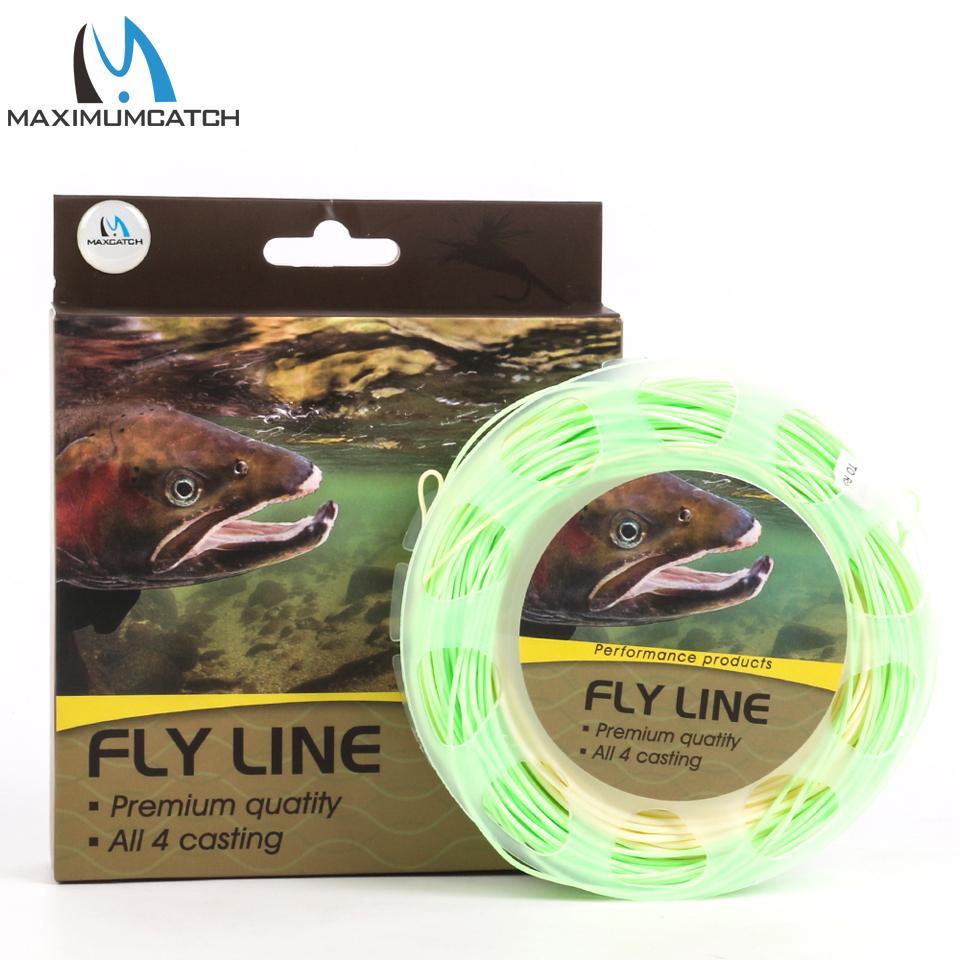 Maximumcatch 100Ft Wf4/5/6/7/8F Switch Fly Fishing Line Weight Forward-MAXIMUMCATCH Official Store-5.0-Bargain Bait Box