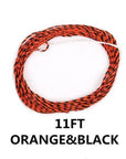 Maximumcatch 17Lb 11/12/13Ft Tenkara Fly Fishing Line 3.3M/3.6M/3.9M Braided Fly-MAXIMUMCATCH Official Store-11FT Orange Black-Bargain Bait Box