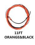 Maximumcatch 17Lb 11/12/13Ft Tenkara Fly Fishing Line 3.3M/3.6M/3.9M Braided Fly-MAXIMUMCATCH Official Store-11FT Orange Black7-Bargain Bait Box