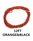 Maximumcatch 17Lb 11/12/13Ft Tenkara Fly Fishing Line 3.3M/3.6M/3.9M Braided Fly-MAXIMUMCATCH Official Store-12FT Orange Black-Bargain Bait Box