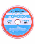Maximumcatch 20/30Lb 100/300Yards Braided Backing Line Multi Color Fly Fishing-MAXIMUMCATCH Fishing Solution Store-Yellow and Black-Bargain Bait Box