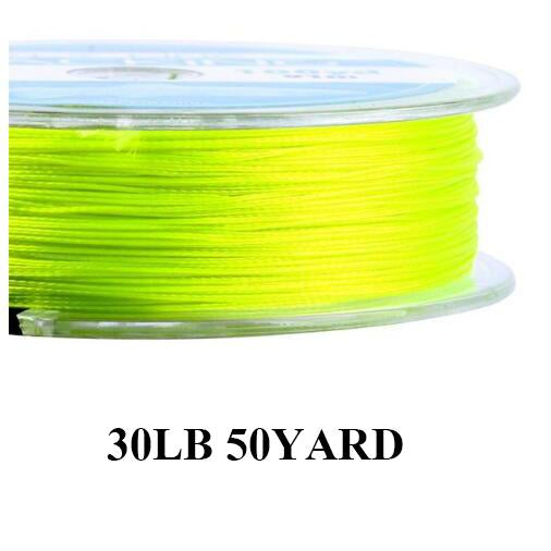 Maximumcatch 20Lb 50Yards Backing Line Multi Color Braided Fly Fishing Line-MAXIMUMCATCH Fishing Solution Store-Yellow-Bargain Bait Box