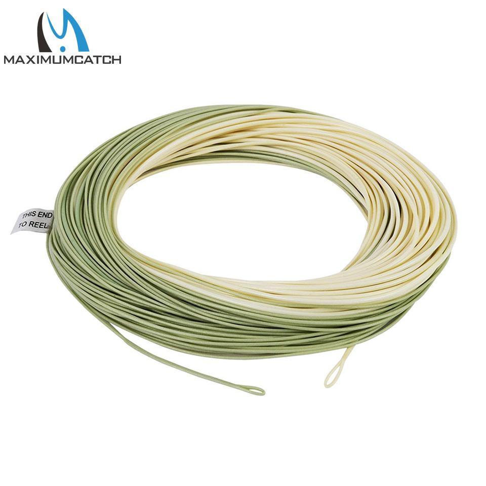 Maximumcatch 90Ft 4-6Wt Fly Line Weight Forward Floating Double Colors With-MAXIMUMCATCH Official Store-4.0-Bargain Bait Box