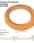 Maximumcatch Connectcore Shooting Line 100Ft Straw/Orange 30Lb Floating-MaxCatch Outdoor-Bargain Bait Box
