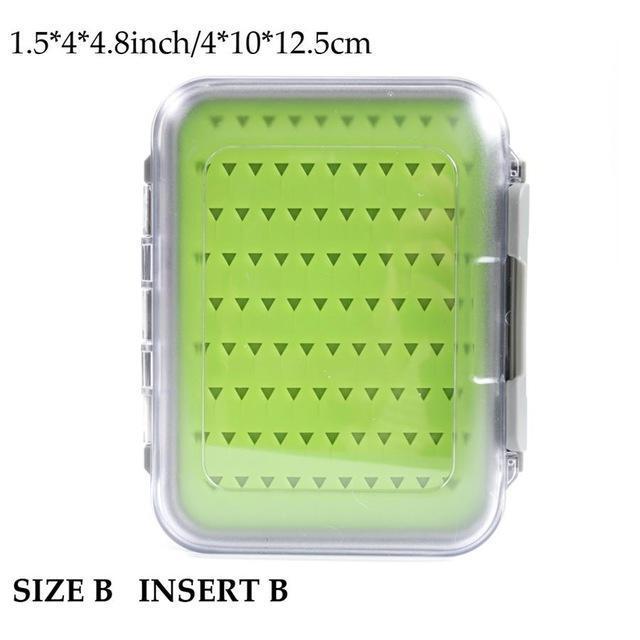 Maximumcatch Fly Fishing Box Easy-Grip Silicone Insert Tackle Boxes Double-MAXIMUMCATCH Official Store-SIZE-B INSERT B-Bargain Bait Box