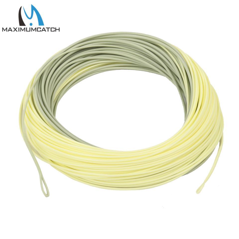 Maximumcatch Outbound Short Fly Fishing Line 6-10Wt 100Ft Moss
