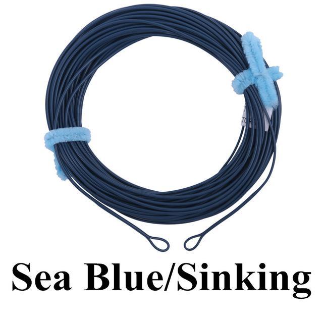 Maximumcatch Shooting Head Fly Line Sh-5-10S, Sh-5-10F 9.5M Floating/Sinking Fly-MaxCatch Outdoor-Sea Blue Sinking-5.0-Bargain Bait Box