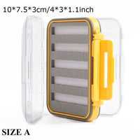 Maximumcatch Waterproof Fly Fishing Box With Slit Foam Fish Lure Hook Bait Fly-MAXIMUMCATCH Official Store-SIZE A10-Bargain Bait Box
