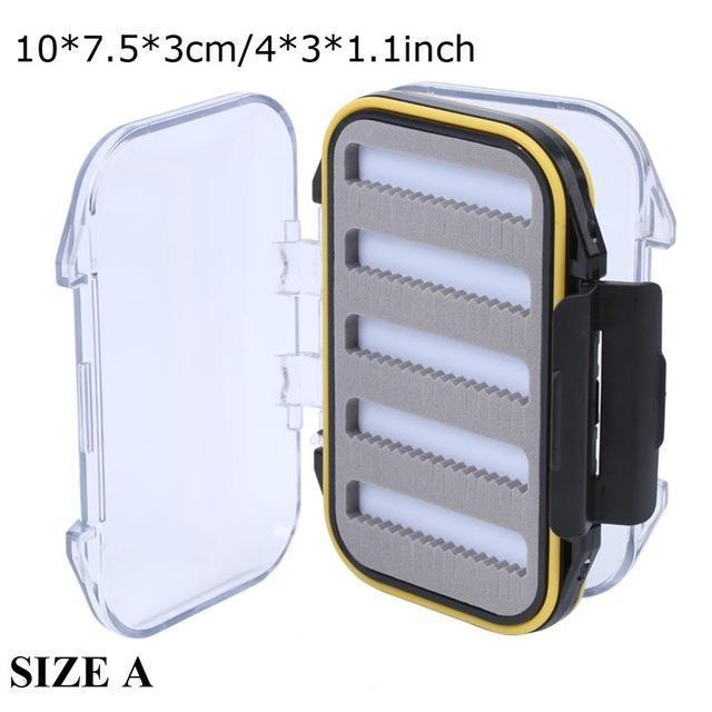 Maximumcatch Waterproof Fly Fishing Box With Slit Foam Fish Lure Hook Bait Fly-MAXIMUMCATCH Official Store-SIZE A11-Bargain Bait Box