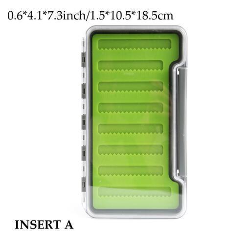 Maximumcatch Waterproof Fly Fishing Box With Slit Foam Fishing Lure Hook Bait-MAXIMUMCATCH Fishing Solution Store-HB99S A green-Bargain Bait Box