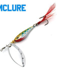 Mclure 1Pcs16G Spinner Spoon Metal Bait Fishin Lure Sequins Crankbait Spoon-MC&LURE Store-A-Bargain Bait Box