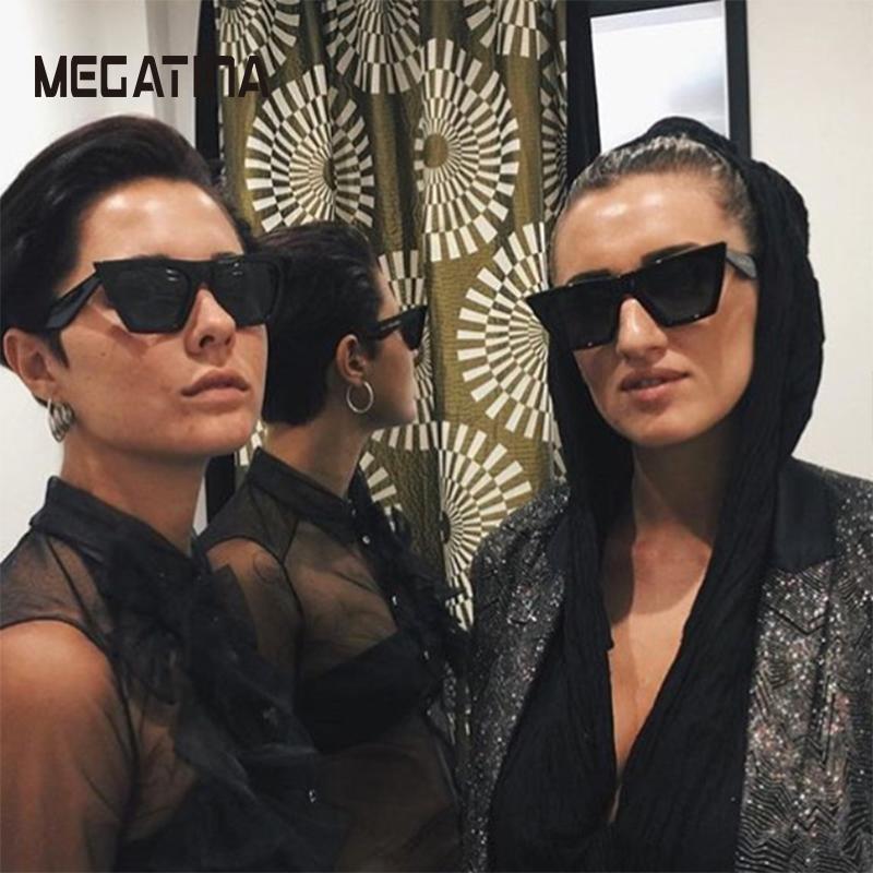 Megatina Italy Luxury Brand Oversized Square Sunglasses Women Men Brand-Sunglasses-Megatina Store-Rubylith-Bargain Bait Box