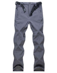 Men Fishing Camping Hiking Skiing Trousers Waterproof Windproof Pants Thick Warm-Sunnyrain Store-Gray-S-Bargain Bait Box