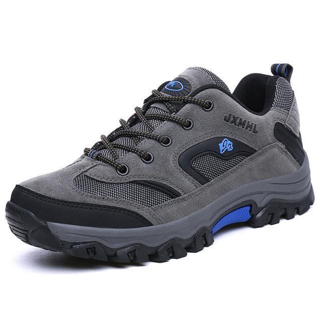 Men High Quality Hiking Shoes For Men Male Non Slip Mountain Climbing-JIA SHA STORE Store-Gray-6-Bargain Bait Box
