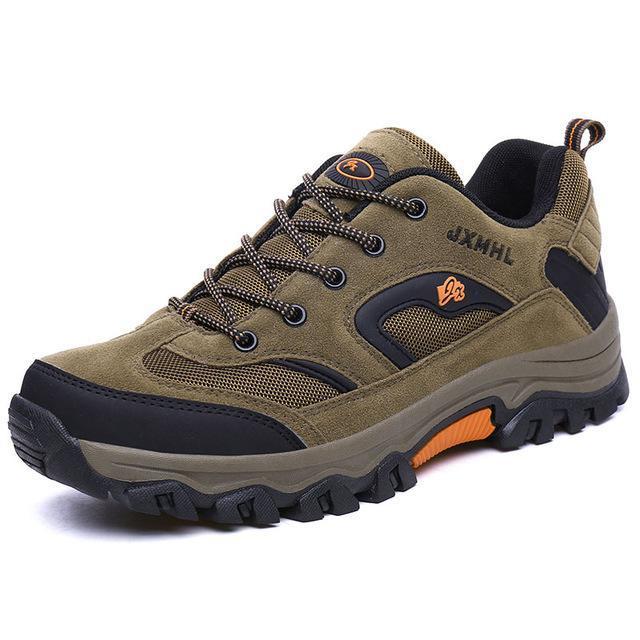 Men High Quality Hiking Shoes For Men Male Non Slip Mountain Climbing-JIA SHA STORE Store-Khaki-6-Bargain Bait Box