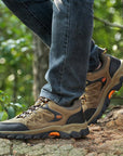 Men Hiking Shoes Hot Breathable Outdoor Sport Shoes Mountain Climbing-Shop3023018 Store-Brown-6-Bargain Bait Box