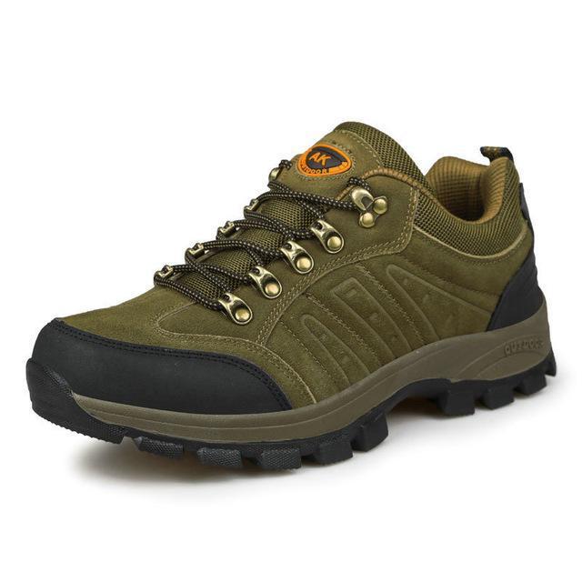 Men Hiking Shoes Men&#39;S Outdoor Mountain Hiking Trek Climbing Male-ZIMNIE Sneakers Store-Khaki Green-5.5-Bargain Bait Box