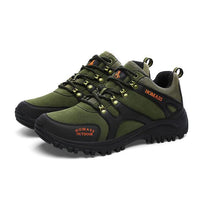 Men Hiking Sneakers Low-Cut Sport Shoes Breathable Waterproof Non-Slip Hiking-Y/C Store-ArmyGreen-6.5-Bargain Bait Box