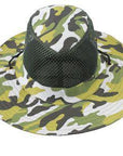 Men Military Camouflage Bucket Fishing Hat Jungle Camo Hiking Hat With Wide Brim-KingShark Pro Outdoor Sporte Store-C3-Bargain Bait Box