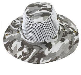 Men Military Camouflage Bucket Fishing Hat Jungle Camo Hiking Hat With Wide Brim-KingShark Pro Outdoor Sporte Store-C5-Bargain Bait Box