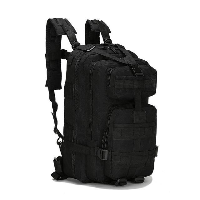 Men Military Tactical Backpack Hiking Waterproof Travel Sport Outdoor Bags-Yanion Explorer Store-black-Bargain Bait Box