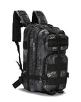 Men Military Tactical Backpack Hiking Waterproof Travel Sport Outdoor Bags-Yanion Explorer Store-black python-Bargain Bait Box