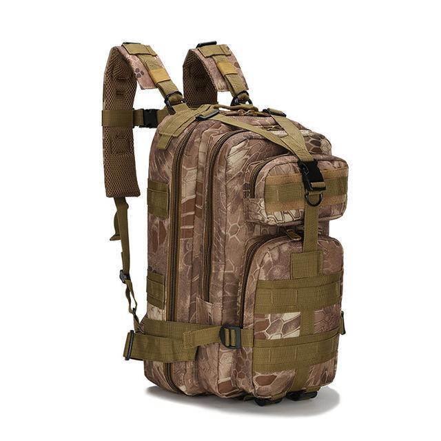 Men Military Tactical Backpack Hiking Waterproof Travel Sport Outdoor Bags-Yanion Explorer Store-yellow python-Bargain Bait Box