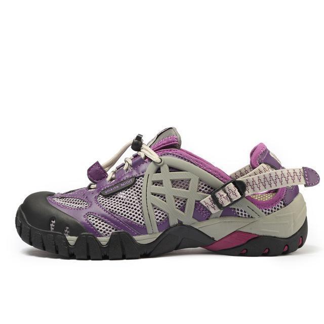 Men Outdoor Sneakers Breathable Hiking Shoes Big Size Men Women Outdoor-ifrich Official Store-Purple-4-Bargain Bait Box