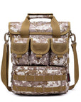 Men Outdoor Tactical Bag Oxford Molle Messenger Bags Military Camouflage-Vanchic Outdoor Store-Desert Digital-Bargain Bait Box
