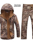 Men Outdoor Waterproof Jackets Tad V 5.0 Xs Softshell Hunting Outfit Thermal-The 61th minute-3-XS-Bargain Bait Box
