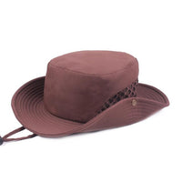Men Stylish Plain Hunting Camping Sun Hat Fishing Bucket Cowboy Cap Hatcs0511-Hats-Bargain Bait Box-Coffee-Bargain Bait Box