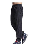 Men Thin Straight Pants Quick Dry Plus Size Trousers Xxxl Outdoor Sports-Mountainskin Outdoor-1058 Black-L-Bargain Bait Box