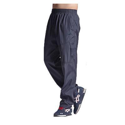 Men Thin Straight Pants Quick Dry Plus Size Trousers Xxxl Outdoor Sports-Mountainskin Outdoor-1058 Grey-L-Bargain Bait Box