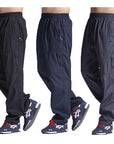 Men Thin Straight Pants Quick Dry Plus Size Trousers Xxxl Outdoor Sports-Mountainskin Outdoor-515 Black-L-Bargain Bait Box