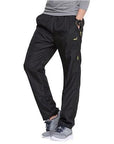 Men Thin Straight Pants Quick Dry Plus Size Trousers Xxxl Outdoor Sports-Mountainskin Outdoor-516 Black-L-Bargain Bait Box